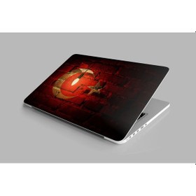Resim Laptop Sticker Türk Bayrağı 