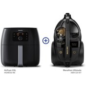 Resim Philips Hd9650/90 XXL Airfryer Fritöz + Xb9125/07 Marathon Ultimate Toz Torbasız Elektrikli Süpürge 