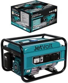 Resim JetVolt 3 kVA 3000W Profesyonel Benzinli Monofoze Jeneratör Marşlı - MAVİ 