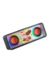 Resim Recci Rgb LED Işıklı Bluetooth Speaker Hoparlör Recci RSK-W38 Space Station Serisi 10W 