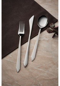 Resim Karaca Rebellion 84 Parça 12 Kişilik Çatal Kaşık Bıçak Takımı 