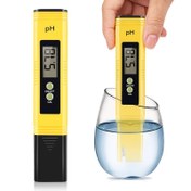 Resim CIICII Dijital pH Test Kalemi, Yüksek Doğruluk 0.01, 0-14 pH Aralığı, Pil ile Çalışan, Hidroponik, İçme Suyu, Havuz, Akvaryum için Taşınabilir 