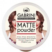 Resim Gabrini Professional Pudra Matte Powder 01 