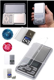 Resim Utelips Mini Dijital Lcd Elektronik Takı Cep Terazisi Kapaklı Ot Bitki Altın Tartma Aleti Dijital Tartı Seti 