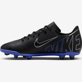 Resim Nike Vapor 15 Club FG/MG Dar Kalıp | Siyah 