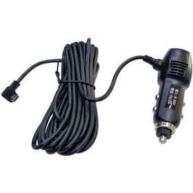Resim Mikro Usb L Tipi 90 Derece Navigasyon Kamera İçin Araç Şarj Adaptörü 1port Usb 