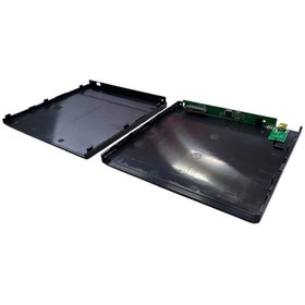 Resim Koodmax 9.5mm Harici DVD RW Kasası - SATA DVD Sürücü USB Dönüştürücü Kasa (Boş Kasa - Ön Kapak Dahil) 