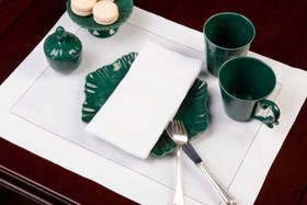 Resim Covered Bowl Medium- Green 