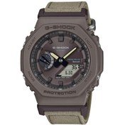 Resim Casio G-shock Ga-b2100ct-5adr Kumaş Kordon Siyah Renk Bluettoth Bağlantılı Yeni Erkek Kol Saati Siyah 