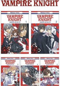 Resim Vampire Knight - Vampir Şövalye 1-2-3-4-5 Manga Seti Ciltli Akılçelen Kitaplar 
