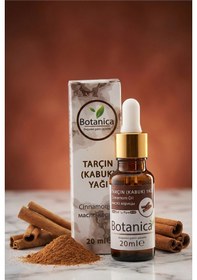Resim Botanica %100 Saf Tarçın Yağı Selülit Karşıtı Sıkılaştırıcı Cilt Bakımı Doğal Uçucu Bitkisel Damla 20 Ml 20 ML 