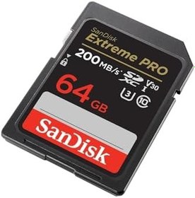 Resim SanDisk Extreme Pro 64gb Sd Kart Okuma Hızı: 200 Mb/s 