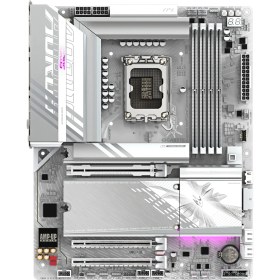 Resim Gıgabyte Z890 A Elıte Wf7 Ice Atx Anakart, Intel Z890 Chipset, Ddr5 Bellek, Lga 1851 Soket Tipi 