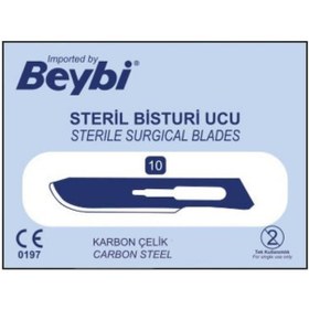 Resim Beybi - Bistüri Ucu No : 10 - 100 Adet - 1 Paket 