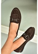 Resim Fox Shoes U616280702 Kahverengi Süet Kadın Ayakkabı Kahverengi-süet Kahverengi 