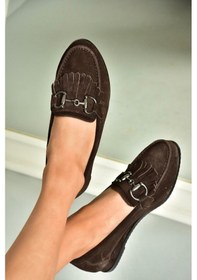 Resim Fox Shoes U616280702 Kahverengi Süet Kadın Ayakkabı Kahverengi-süet Kahverengi 