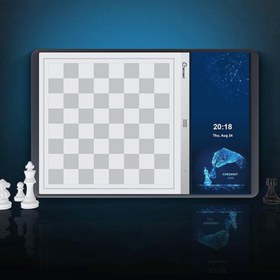 Resim Evo CE100 Akıllı AI Satranç Tahtası, 12.3” Ekran, Stockfish & Maia - Siyah 