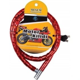 Resim Erbilden Yaylı Motor Bisiklet Kilidi 