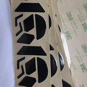 Resim QQC Logitech G900 / G903 Mouse (G903) ile Uyumlu Yedek Mouse skatez Fare Ayak Çıkartması 