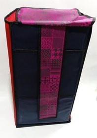 Resim Su Geçirmez Özel Kumaş Pazar Arabası Çantası h=53-30x25cm 