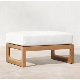 Resim Puf Ahşap Puf Bench Minderli Puf Salon Pufu Yatak Odası Pufu 
