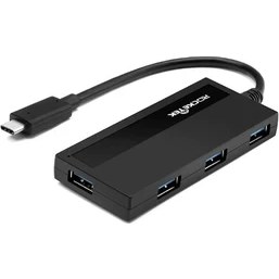 Resim Schulzz Rocketek-4 Port Ultra Ince Type C 3.0 Data Hub Çoklayıcı 