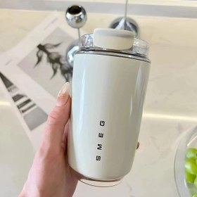 Resim SMEG Mug Termos - Süt Beyazı 