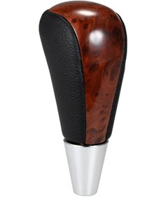 Resim Xindoker Toyota Lexus Hilux 2011, Camry, Crown, Rav4 2010, Fortune 2012 Ve Mazda İçin Abs+pvc+pu Otomatik Vites Çubuğu Kolu Yeni Kahverengi 