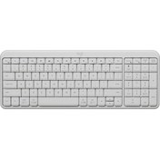 Resim Logitech K251 Kâşığız Bluetooth Klavye, İş Laptopu Ofis Kullanımı Beyaz 