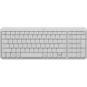 Resim Logitech K251 Kâşığız Bluetooth Klavye, İş Laptopu Ofis Kullanımı Beyaz 