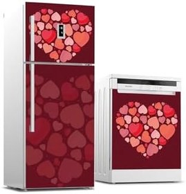 Resim Buzdolabı Ve Bulaşık Makinesi Takım Sticker 0264 