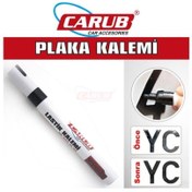 Resim Carub Plakayazma Kalemi Siyah Bilyalı Vakum Br4621008 