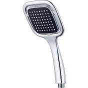 Resim Qniay Kare Duş Başlığı Spiral Yağmur Masajlı Duş Başlığı Duş Banyo Küvet 
