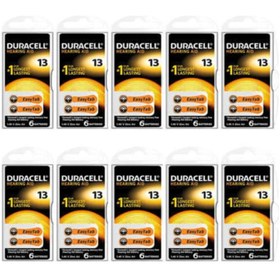 Resim Duracell Işitme Cihazı Pili 13 Numara 60'lı 