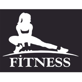 Resim Birim Matbaa FITNESS 1 STİCKER (79X56 CM) 