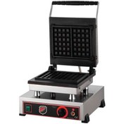 Resim Intch - Silverinox Kare Model Waffle Makinesi Elektrikli 