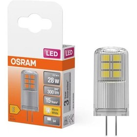 Resim Osram Led Kapsul G4 2.6w Sarı Işık 