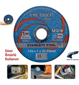 Resim Inox Taş Spiral Taşı 115X1.0X22MM 10 Adet 
