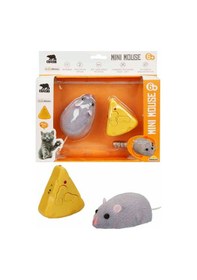 Resim Crazoo Uzaktan Kumandalı Kızılötesi Mini Fare Çok Renkli 