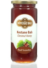 Resim Köyceğiz Balı Kestane Balı Cam Kavanoz 660 G 