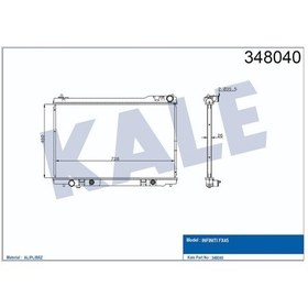 Resim Radyatör Al/Pl/Brz Fx45 (At) 504640301 