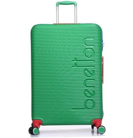 Resim United Colors Of Benetton Büyük Boy Valiz Yeşil Bnt500 