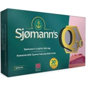 Resim Sjomann's Coq10 100 Mg İçeren Takviye Edici Gıda 30 Çiğnenebilir Jel Form 