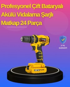 Resim Hafif Ve Ergonomik 12v Kablosuz Matkap Hızlı Şarj Ve Uzun Pil Ömrü 