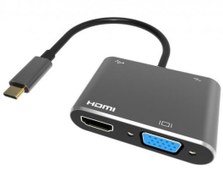 Resim Vcom CU451 Type-C To Vga Hdmi Usb Type-C Çevirici Vcom CU451 Type-C To Vga Hdmi Usb Type-C Çevirici