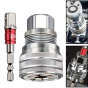 Resim Universal Ayarlanabilir Soket Anahtarı, Standart Metrik 10-19mm İçin Uygun, 3/8''-3/4'' Ratchet Anahtarı, 2023 Yeni Güncellenmiş Ayarlanabilir Sürücü Soket Anahtarı Kılıfı, 3/8'' Sürücü Ratchet Tork Anahtarı ve Güç Matkapı İçin 