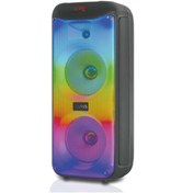 Resim Auris 35W 2x8 İnç Woofer Taşınabilir Rgb Renkli Mikrofonlu Büyük Boy Karaoke Bluetooth Hoparlör 