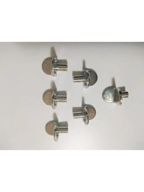 Resim Metal Raf Pimi-25 Adet Raf Pimleri Ekru 