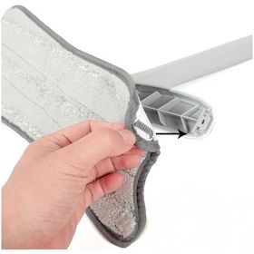 Resim Turuncukoli Kendinden Sıkmalı X Mop Yer Duvar Cam Silme Mopu Yedek Bezli Temizlik Fırçalı 