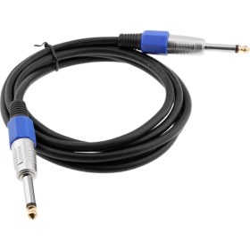 Resim Fugar 6.35MM Stereo Erkek Fişi Kabloya 1/4 '' Gitar Mikser Ses Kablosu 2m 2meter (Yurt Dışından) 